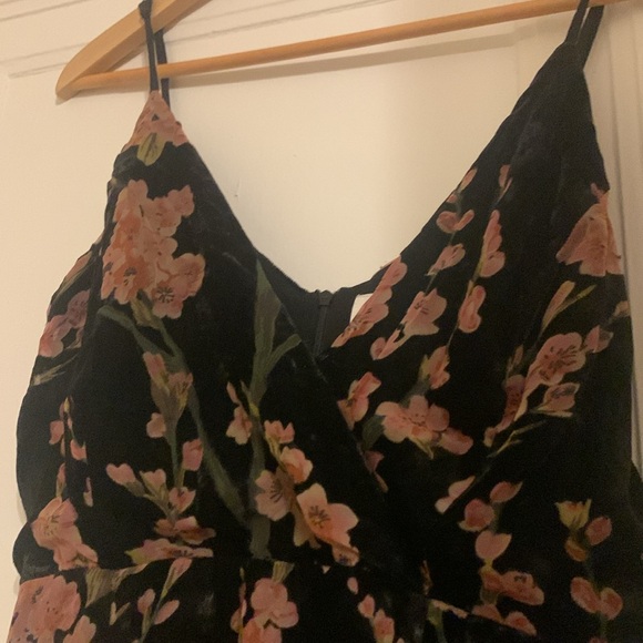 ❣️Still Available❣️ Anthropologie floral velvet burnout dress - Picture 8 of 11